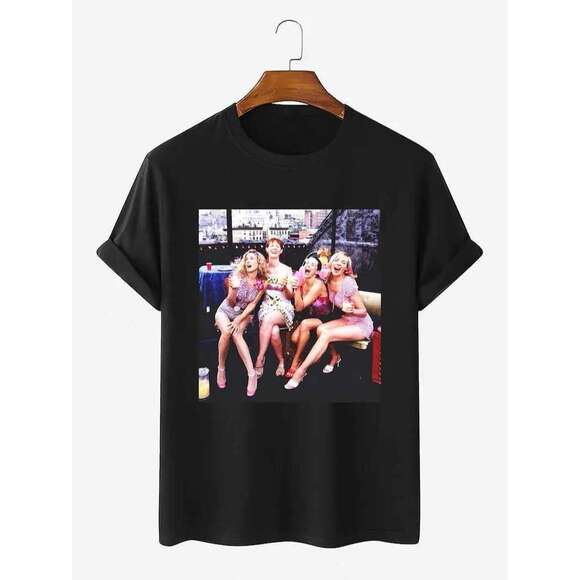 Kaity K Other - Sex And The City Carrie Bradshaw Fashion Graphic Chic Fan Apparel T-Shirt